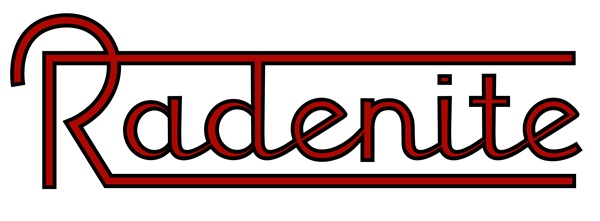 Image of Radenite 'Image of new Radenite logo from the mid 1930s which became a feature of collectable memorobilia in later years